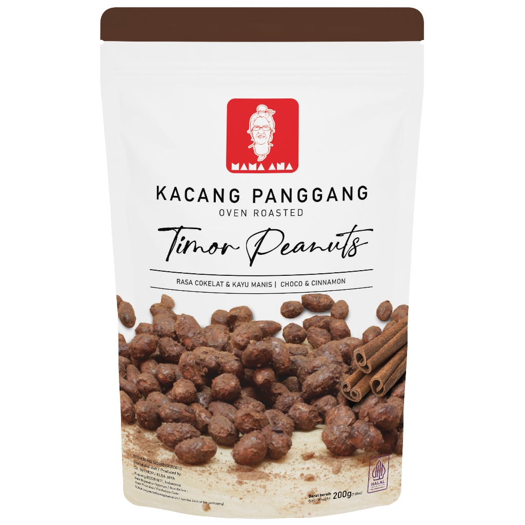 

Kacang Timor Panggang rasa Cokelat Kayumanis