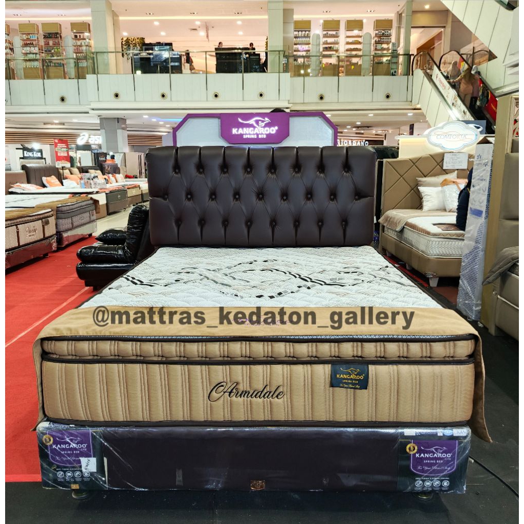 Kangaroo Springbed Armidale foam encasement set original kangaroo springbed