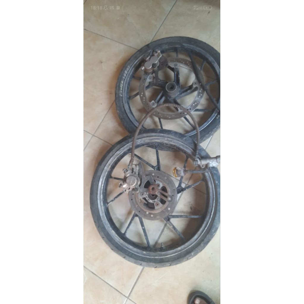velg satria Fu ORI copotan