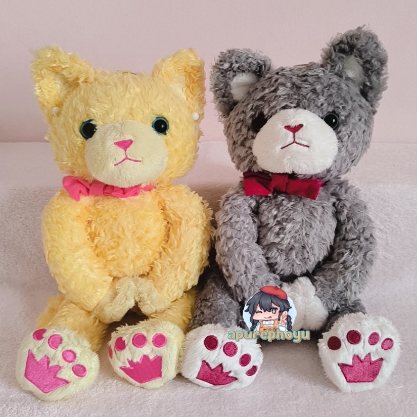 Boneka Uta no Prince-sama UTAPRI PRINCE CAT Rosy Syo Kurusu and Granata Ranmaru Kurosaki Magnet Hand