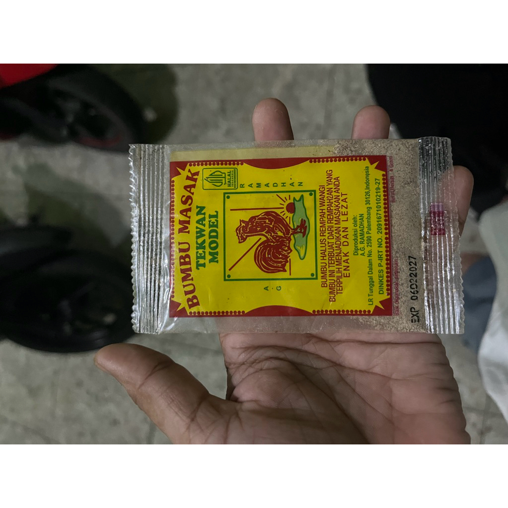 

bumbu tekwan /model cap ayam jago