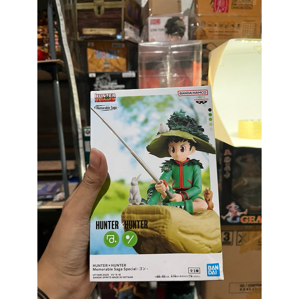 Action figure hunter x hunter memorable Gon Mancing hxh merch japan anime manga