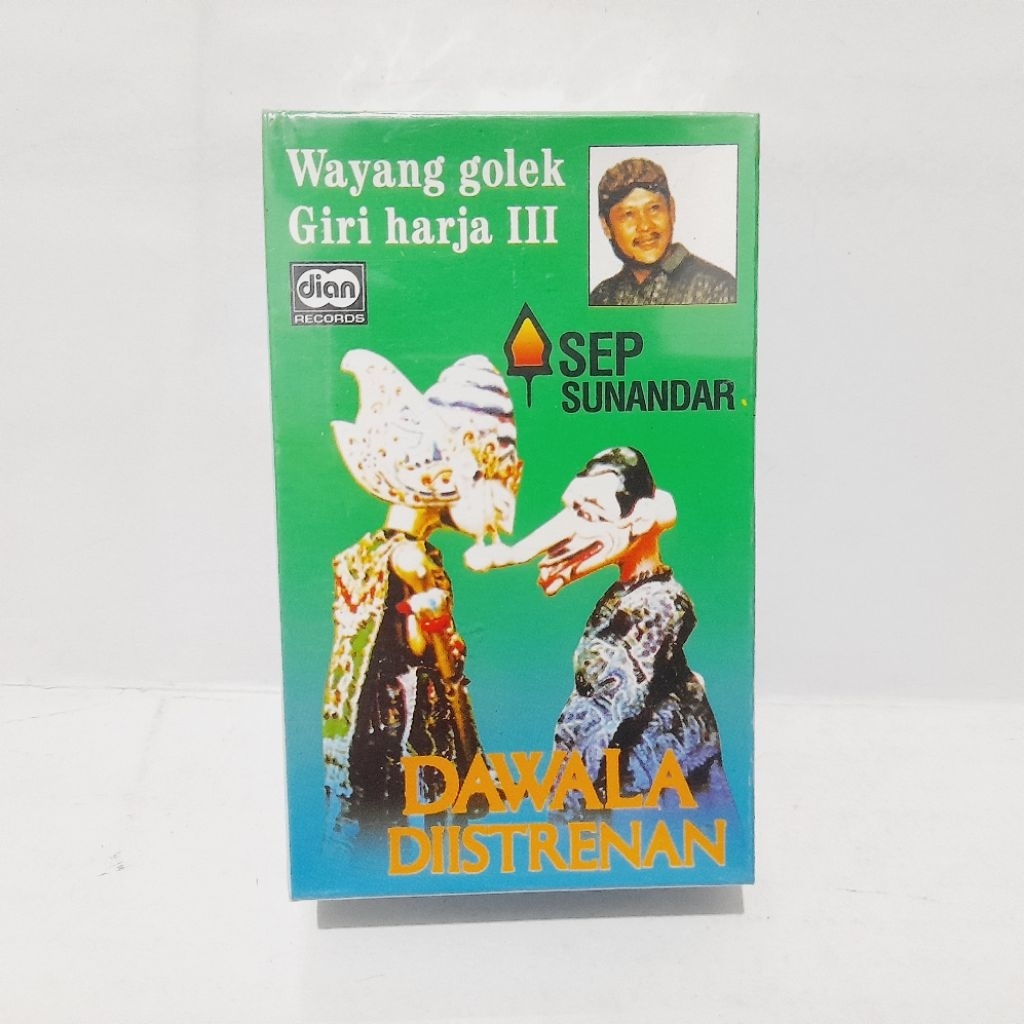 Kaset Wayang Golek Asep Sunandar S - Dawala Diistrenan (Giri Harja 3) Segel