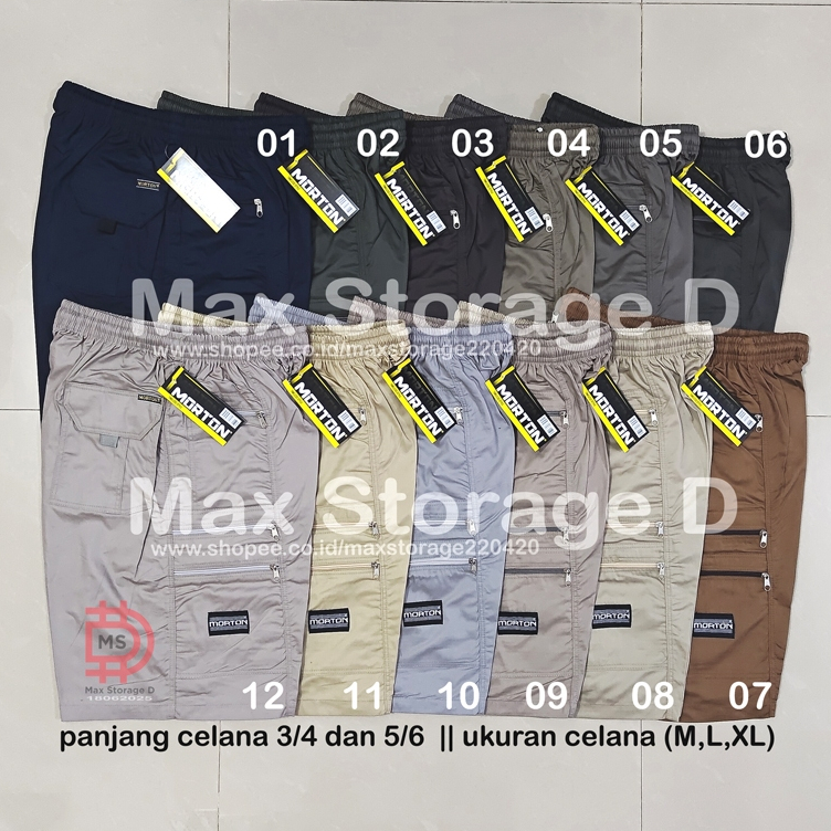 Celana pendek Morton 3/4 (panjang (+/- 55cm)) 1187
