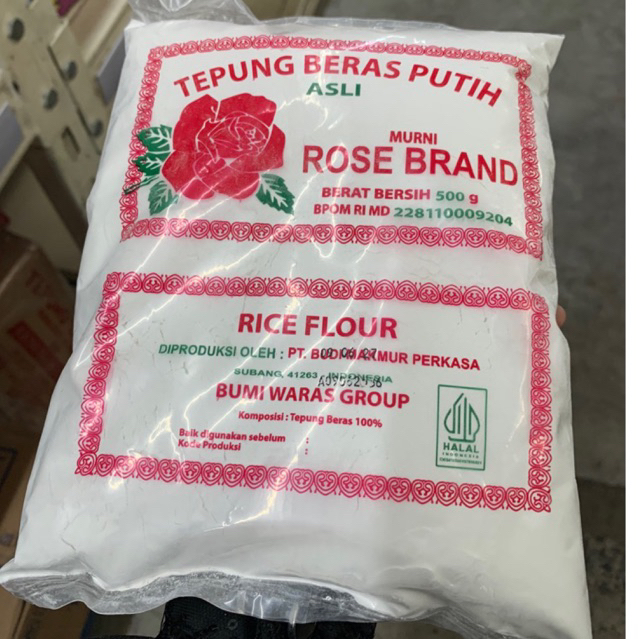 

Tepung beras putih Rose brand