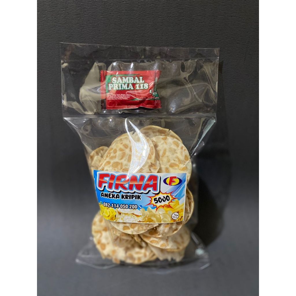 

kripik tempe gurih dan renyah di jamin halal