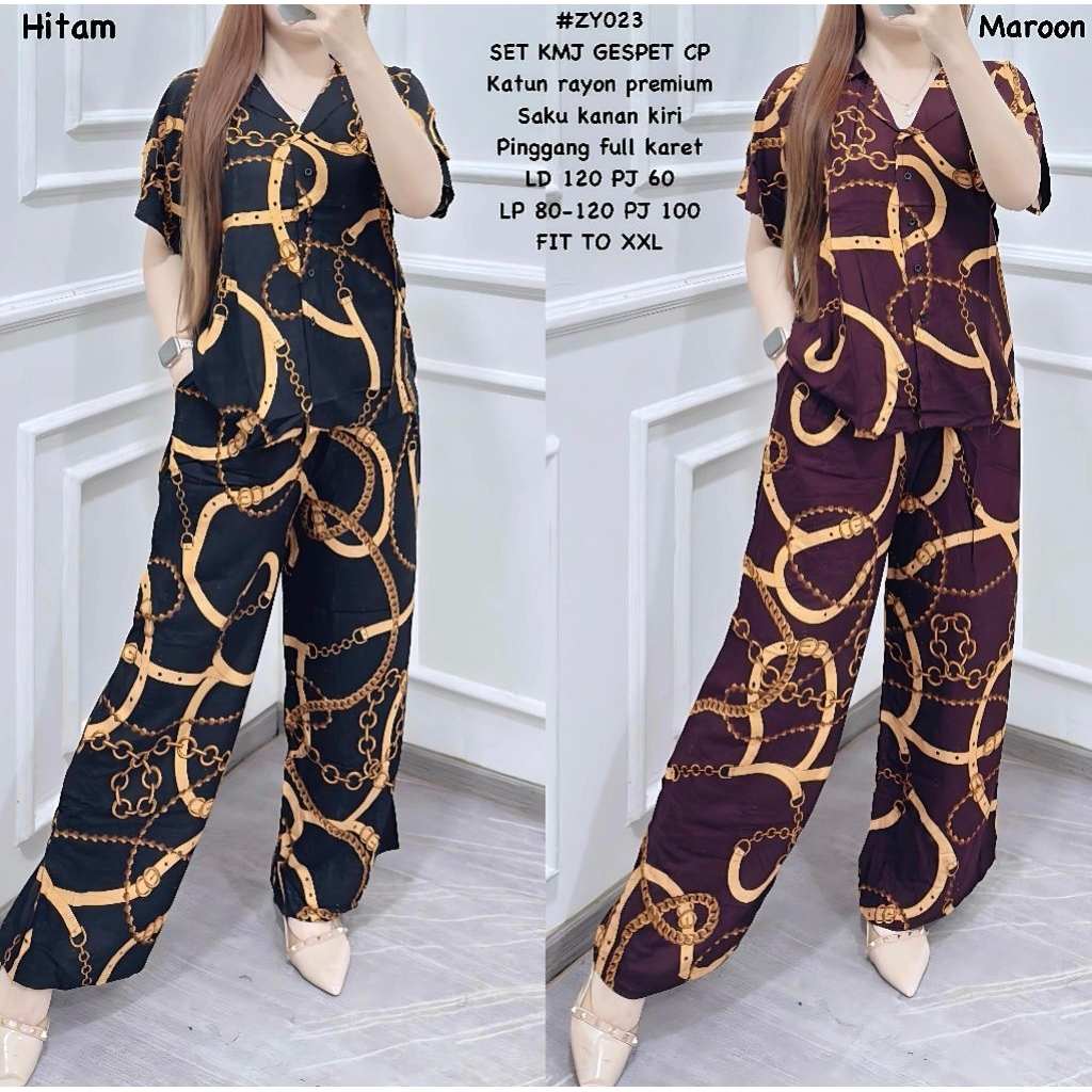 ZY023 Set kmj gesper