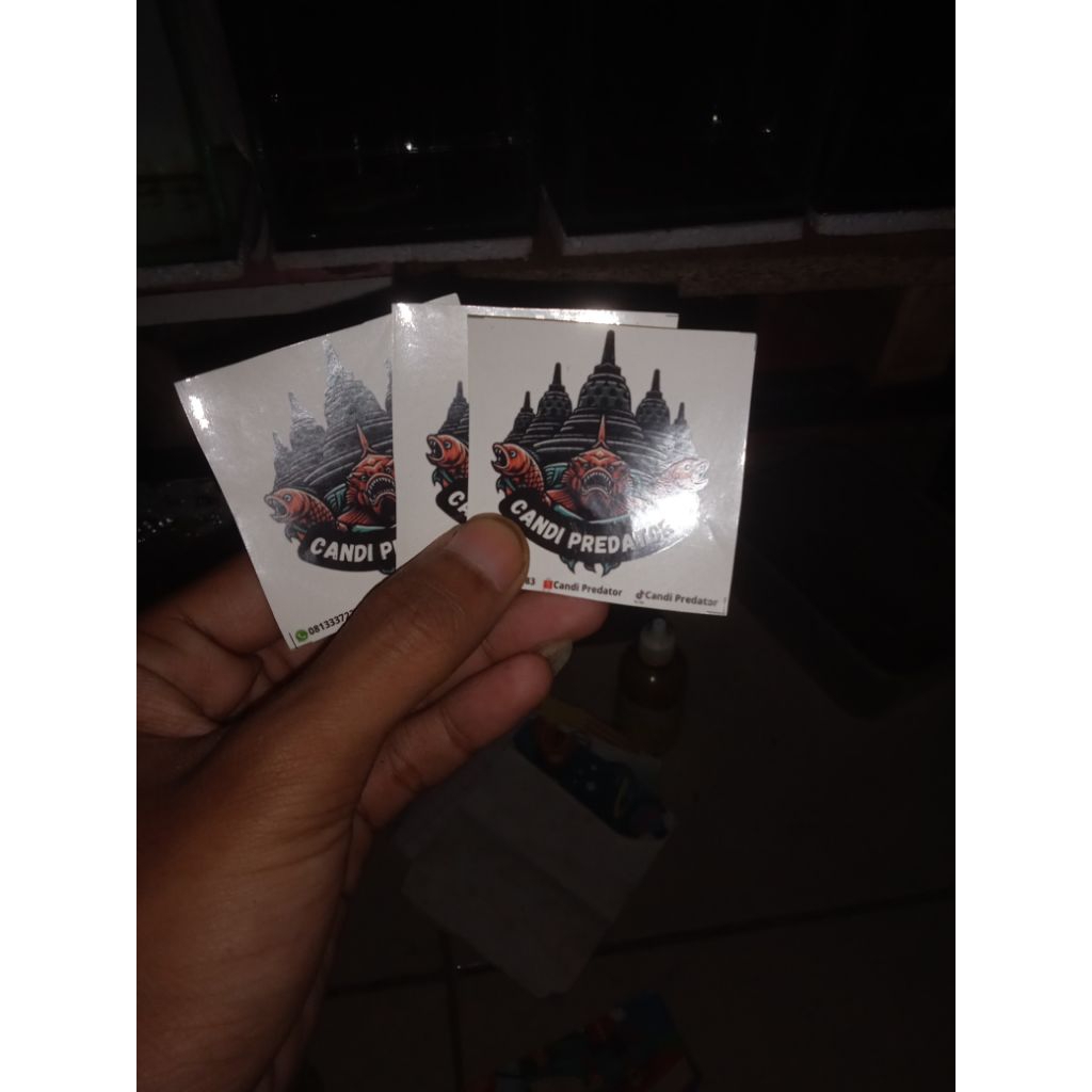 

Sticker LimB4T4+Candi Predator berkualitas bergaransi grade A