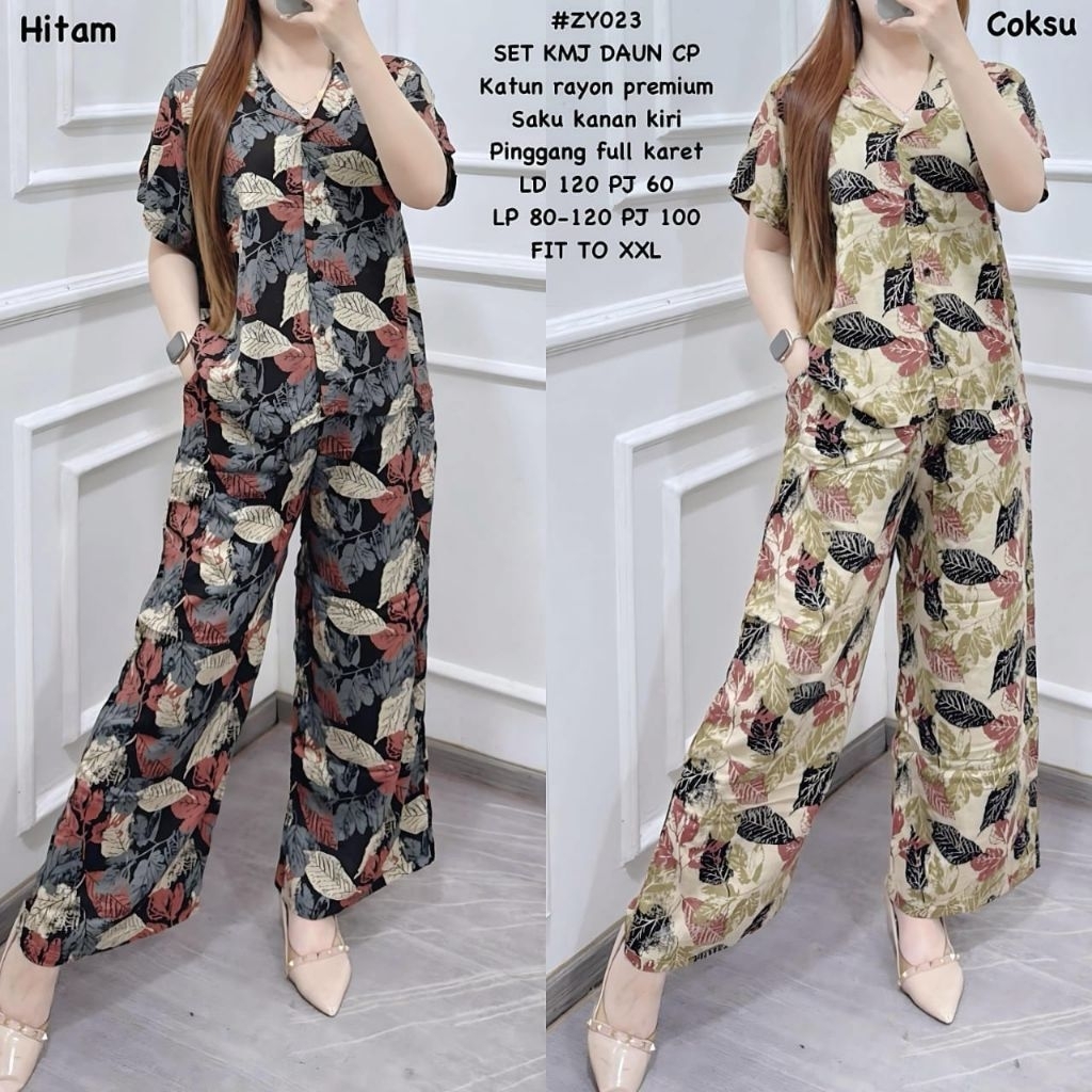 ZY023 Set kmj daun