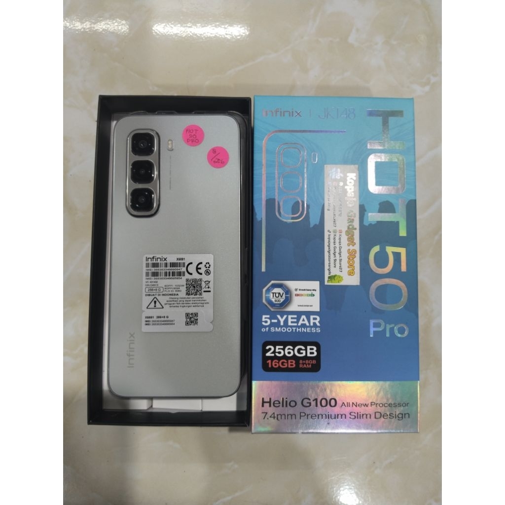 Infinix Hot 50 Pro 8/256 second fullset