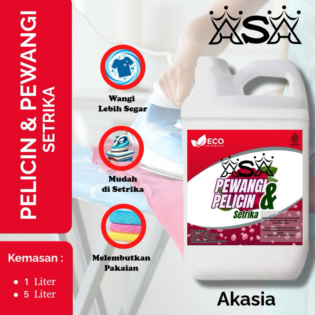 Pelicin & Pewangi Setrika - Pelicin Setrika - Pewangi setrika - pelicin 5 liter