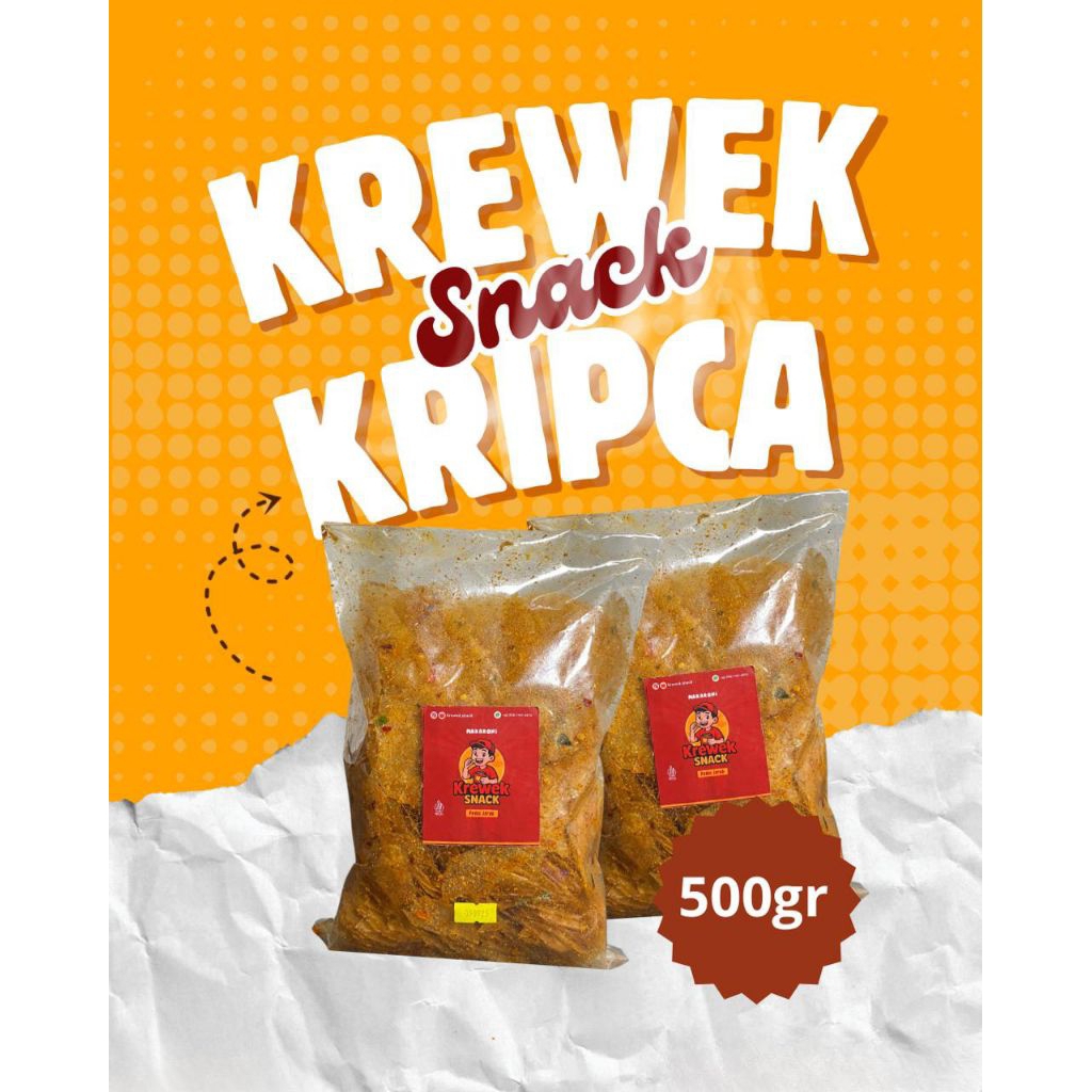 

500gr KRIPCA KERIPIK KACA KREWEK SNACK KHAS TASIKMALAYA