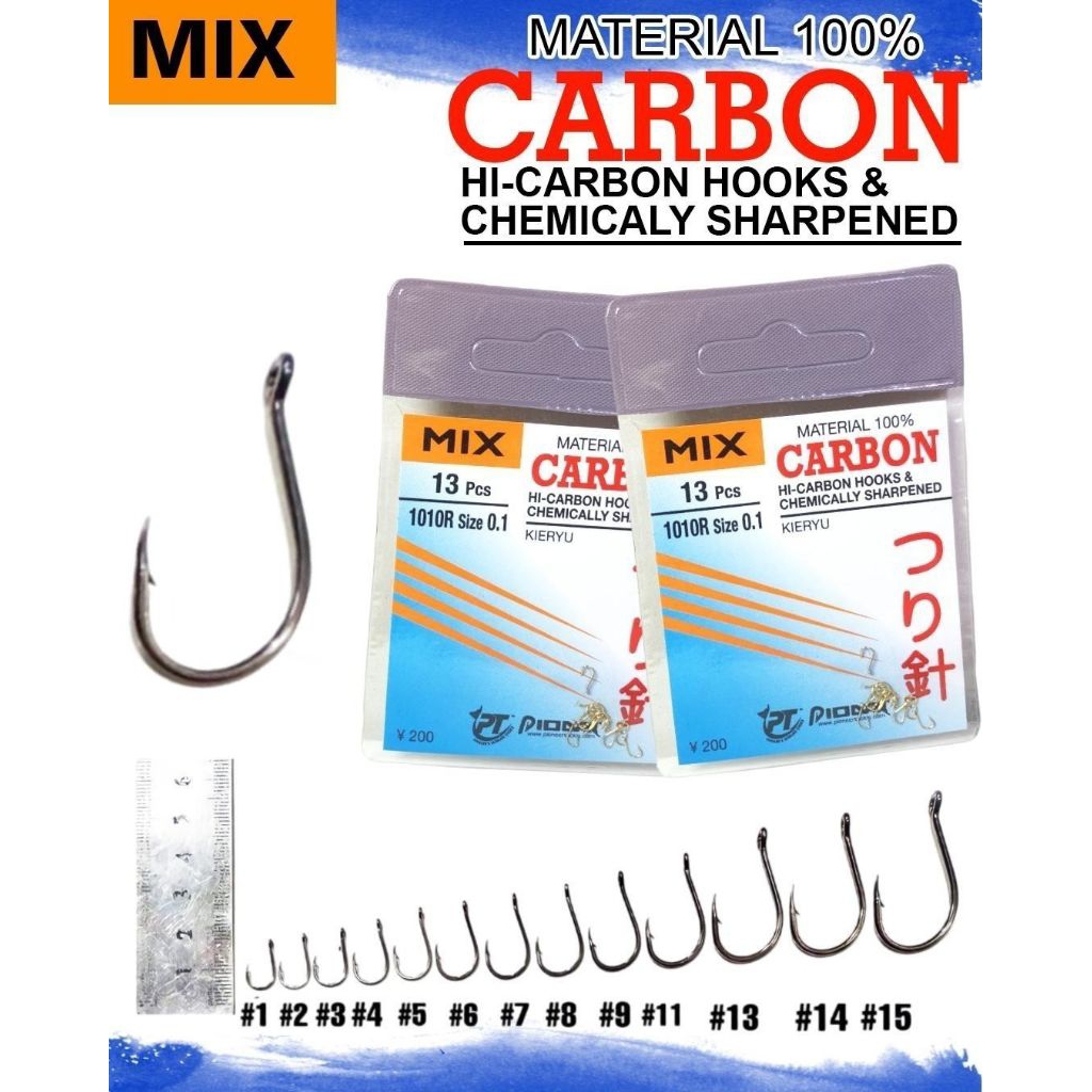 Aksesoris Mancing Kail Pancing Mix Carbon Type 1046