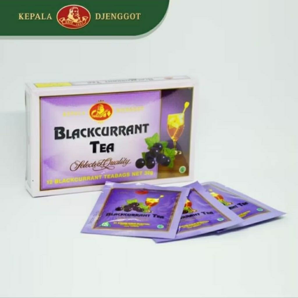 

Kepala Djenggot Blackcurrant Tea - 12 Teabag/30g