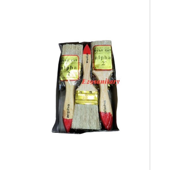 

KODE D48W 3 SATULUSIN Kuas 633 Gagang Kayu MURAH 3 inch 12pcs1Lusin