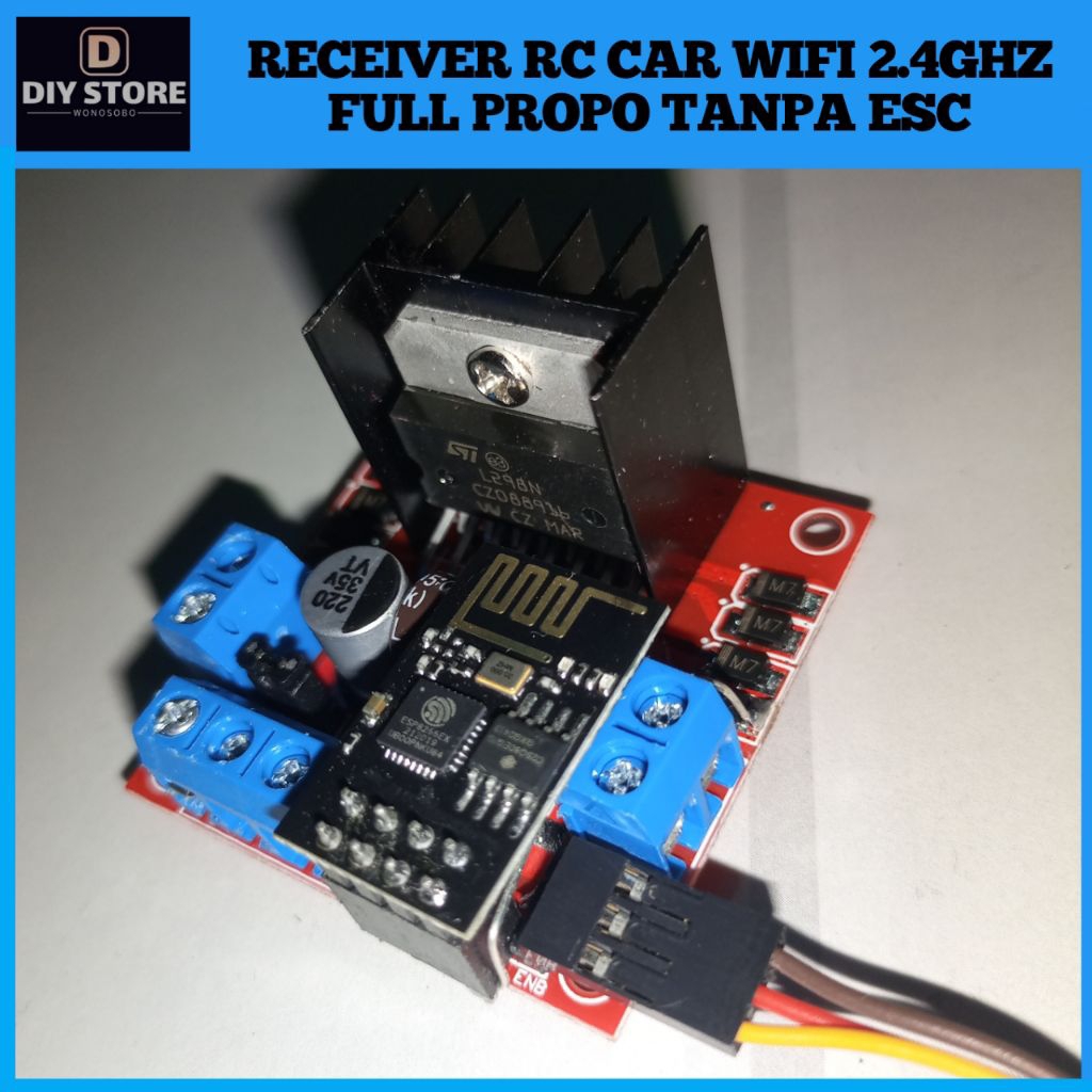Full Propo Wifi Rc Car Receiver