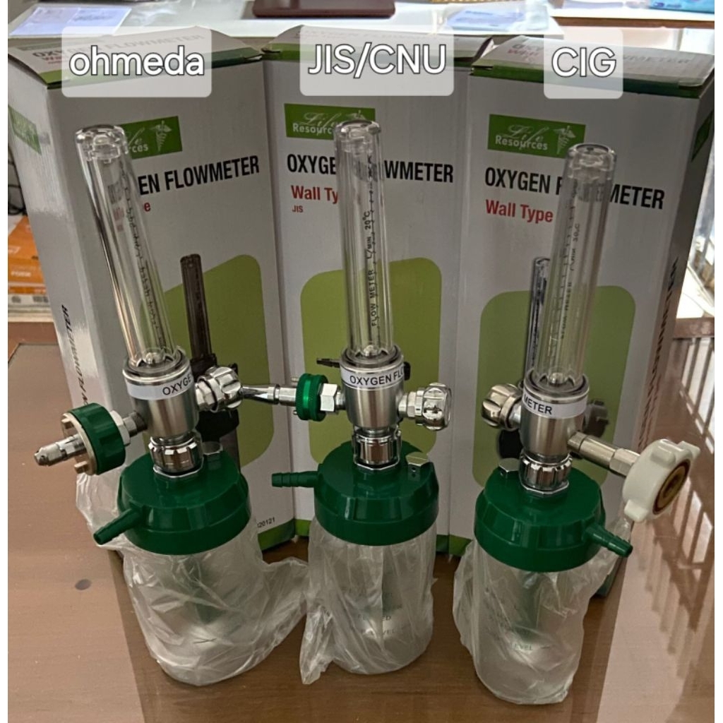 Flowmeter JIS Flowmeter CIG Flowmeter Ohmeda