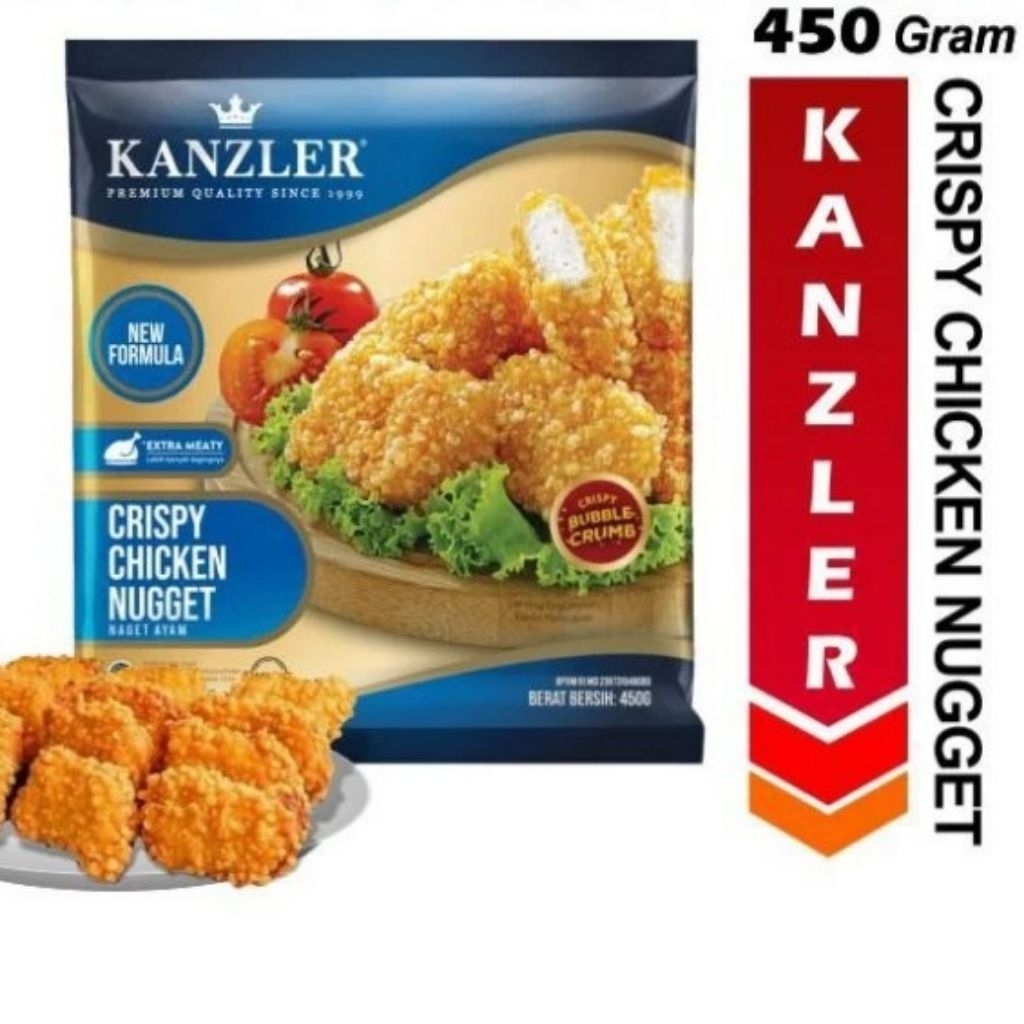 

Kode G. Kanzler nugget crispy 450gr