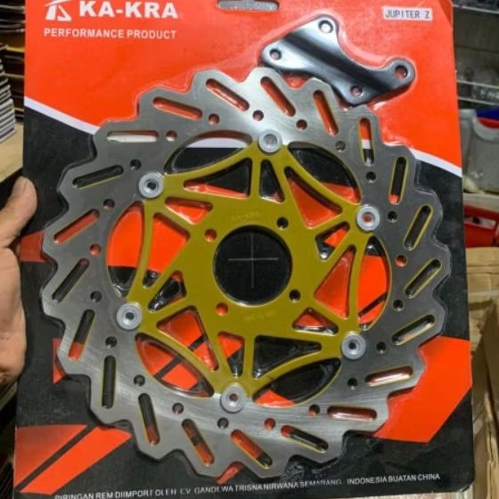 PIRINGAN DEPAN JUPITER Z JUPITER  MODEL GERIGI UKURAN 300m