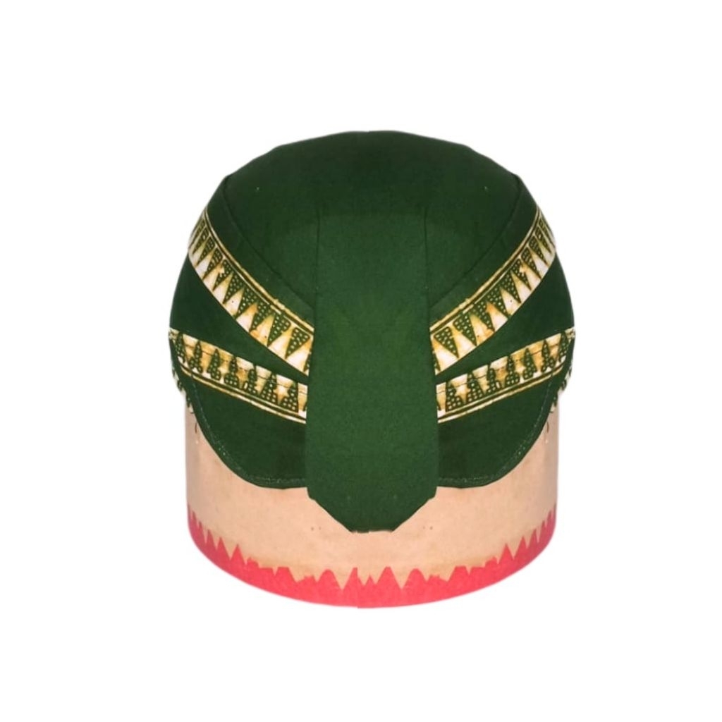 Sylviana723 Blangkon Solo Alusan Bisa Di Cuci Dan Lipat Full Jahit Tanpa Kertas Dan Lem