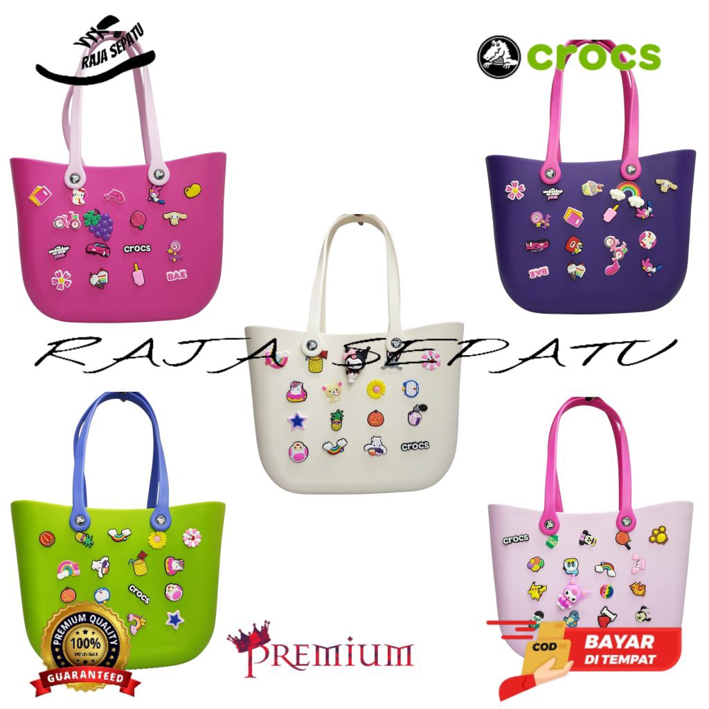 TAS TOTE BAG CROCS WANITA/TAS CROCS WANITA/TAS TOTE BAG/TAS CROCS