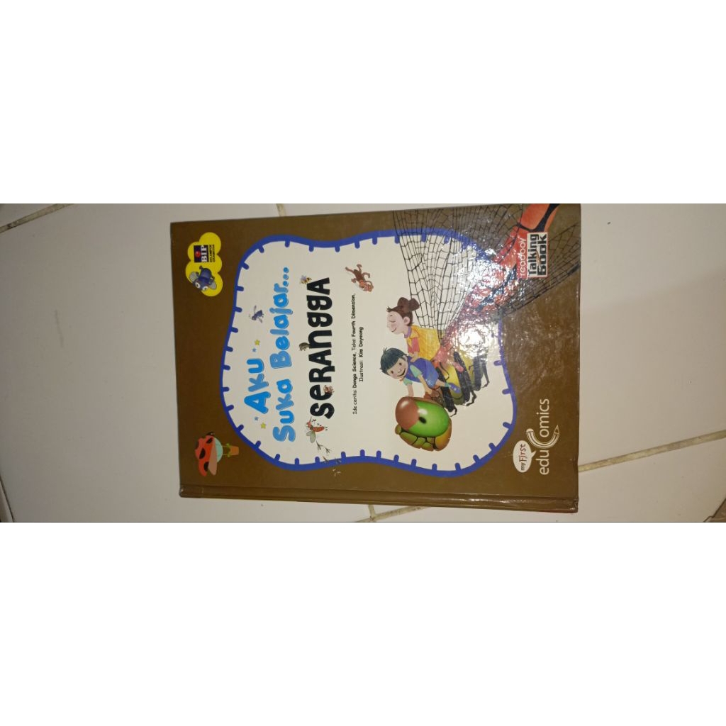 (preloved)Bip Aku suka belajar SERANGGA