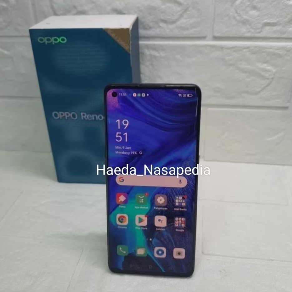 OPPO RENO 4 PRO 8/256 SECOND FULLSET ORI