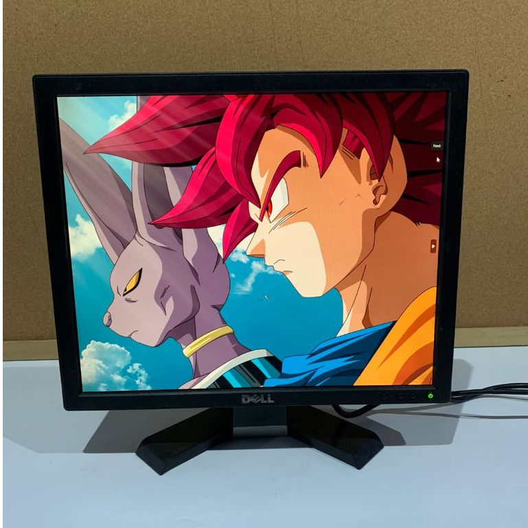 Monitor Merk Dell Lcd 17 inch kotak - Bekas Minus - Murah