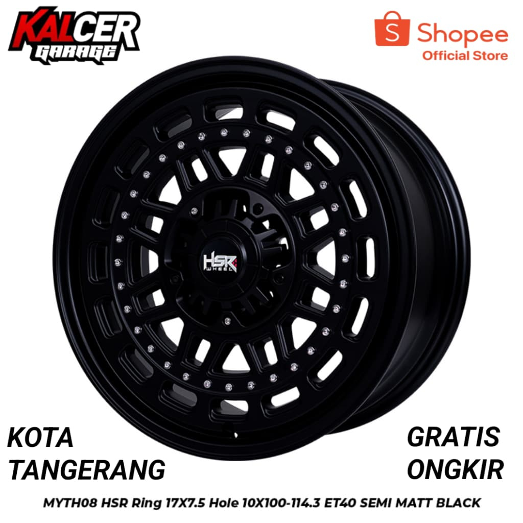 VELG MOBIL HSR MYTH08 RING 17 ET40 5X100-5X114,3 MOBIL BRV, TERIOS, INNOVA