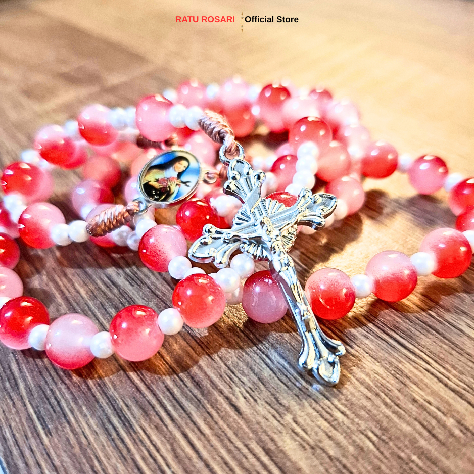 Rosario Batu Manao Merah / Rosario Katolik Batu Manao / Rosario Katolik