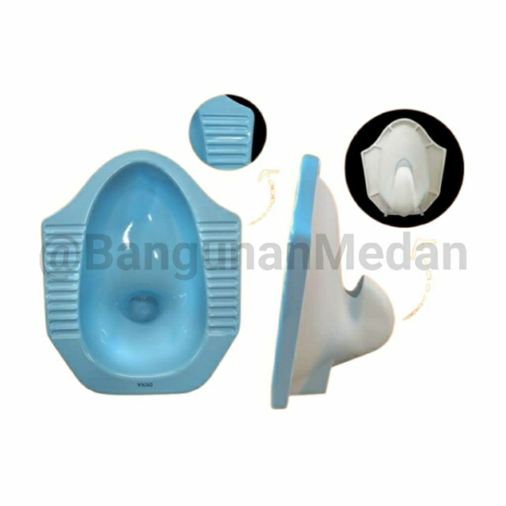 KLOSET JONGKOK DYNA WARNA PUTIH CREAM HIJAU PINK ABU MAROON