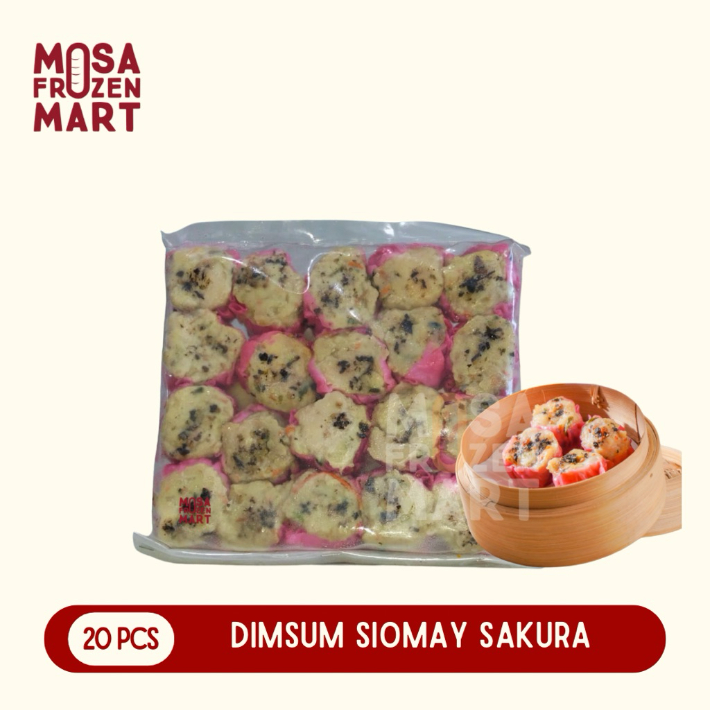 

Dimsum Siomay Sakura Isi 20 Pcs