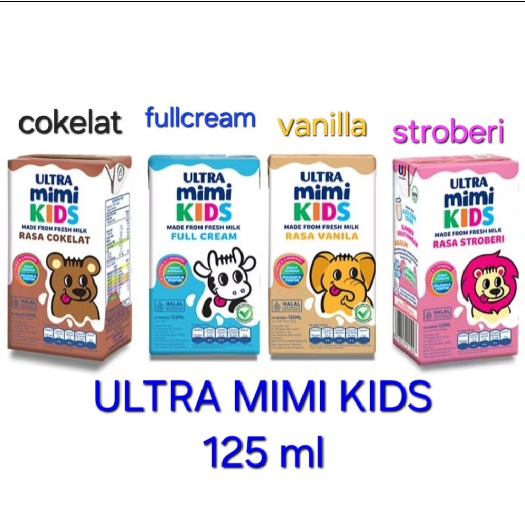 

ultra mimi kids susu uht 125ml