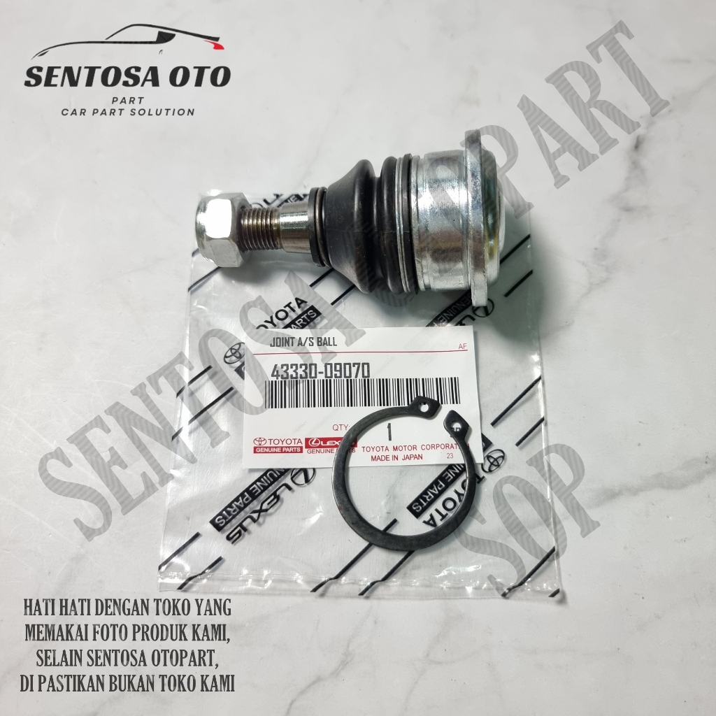 Stok Baru Ball Joint Lower Arm Yaris Vios New Vios 2002 2003 2004 2005 2006 2007 2008 2009 2010 2011