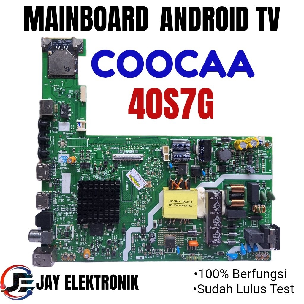 MB / Mobo / Mainboard Android Tv Coocaa 40S7G 40S7