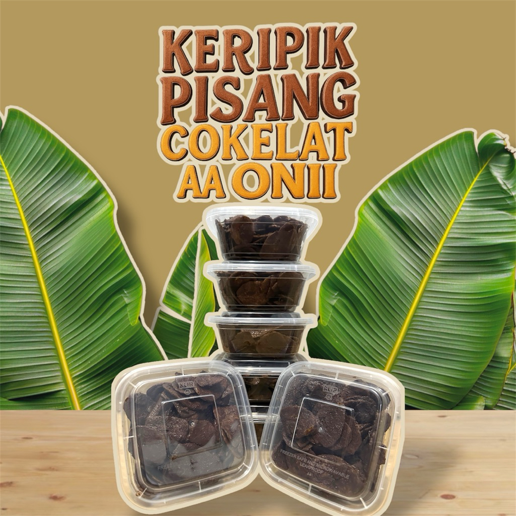 

Keripik Pisang Cokelat Aa Onii 500ml Nikmat Soal Rasaa!