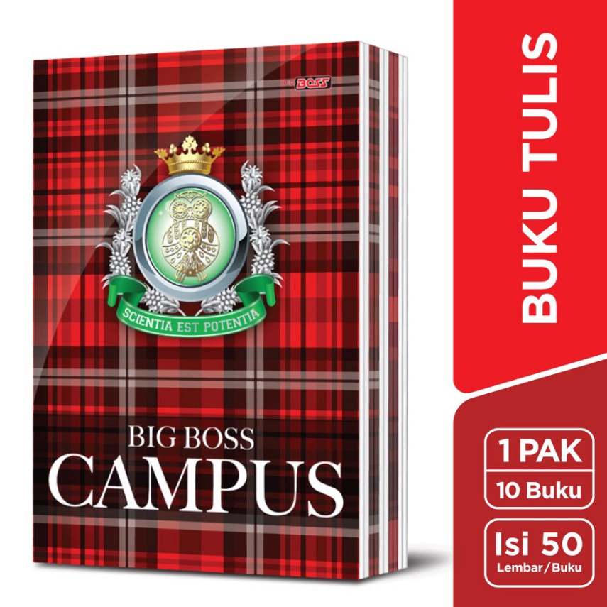

KODE I23E Buku Tulis SIDU Big Boss Campus 5 Lembar Bigboss Campuss 5 Lembar 1 Pack Isi 1 pcs