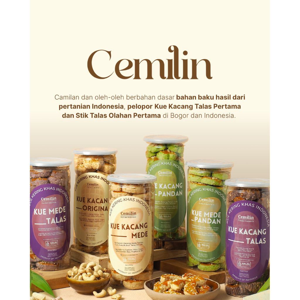 

KUE KACANG MEDE ORIGINAL, TALAS BOGOR, PANDAN