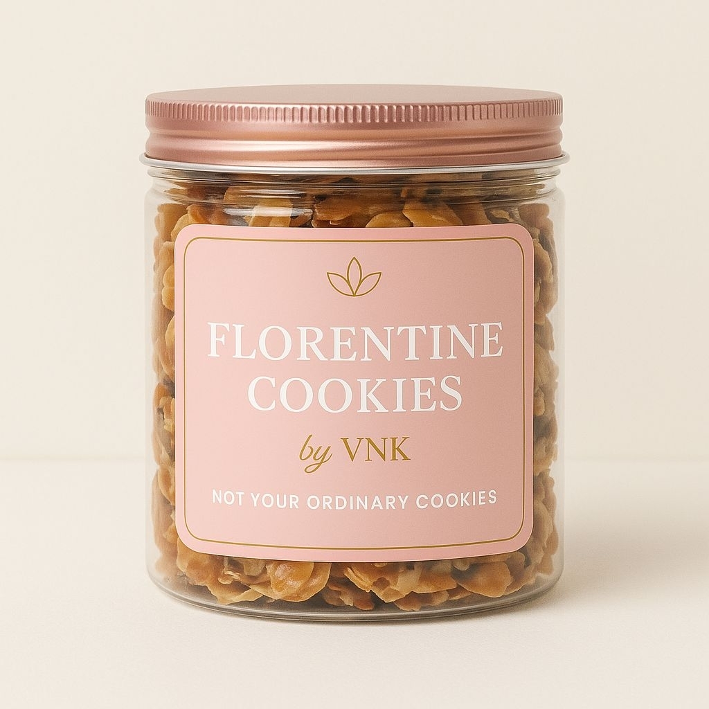 

Florentine Cookies Kue kering premium Low Sugar | Camilan Sehat Diet by VNK