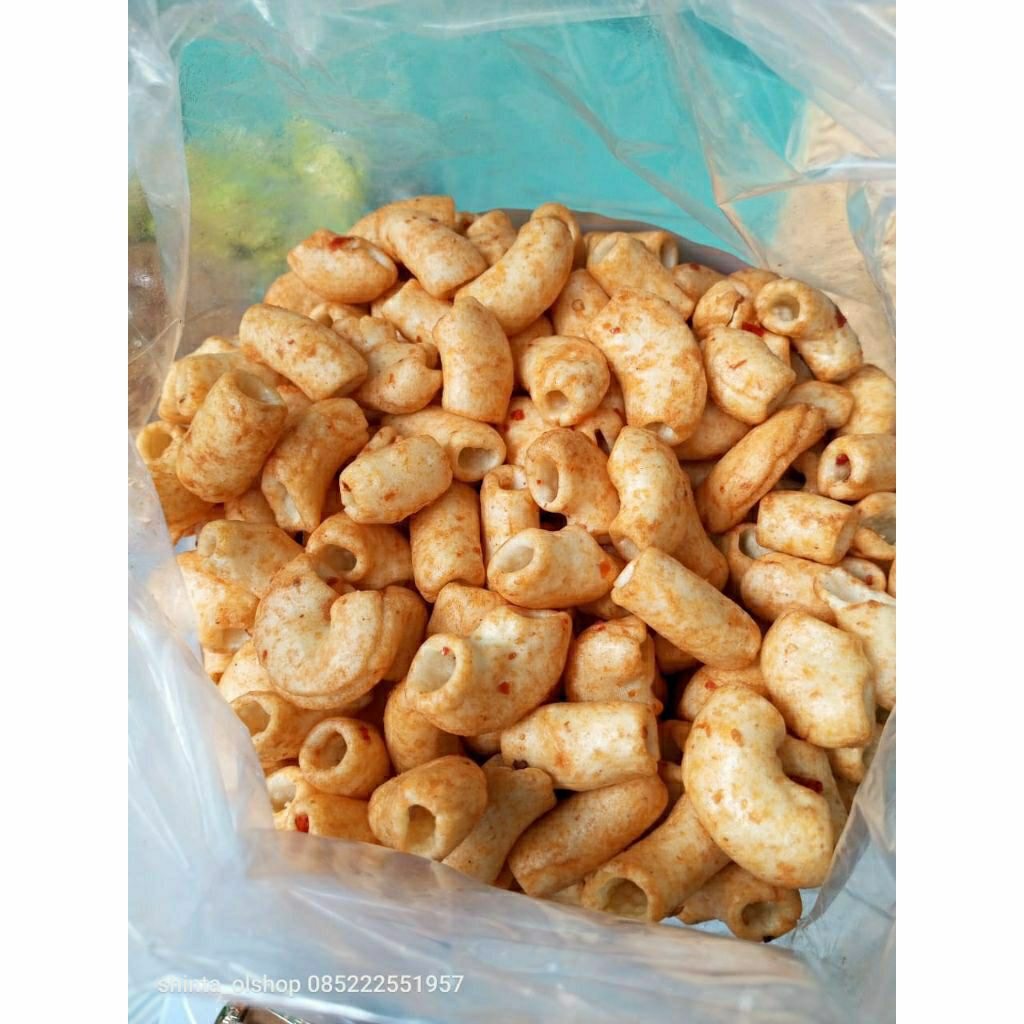 

makaroni pdes mnis gurih renyah isi 150 g