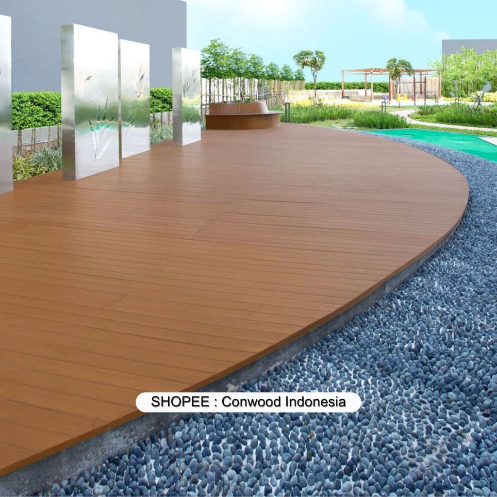 Conwood Deck 12 25mm, Lebar 30cm / Panel Kayu Dekoratif