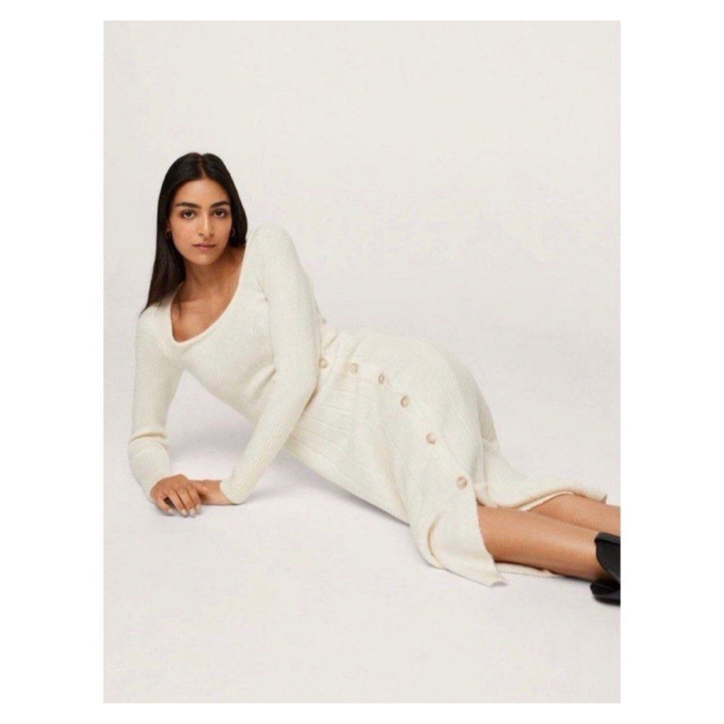 preloved mango knit dress