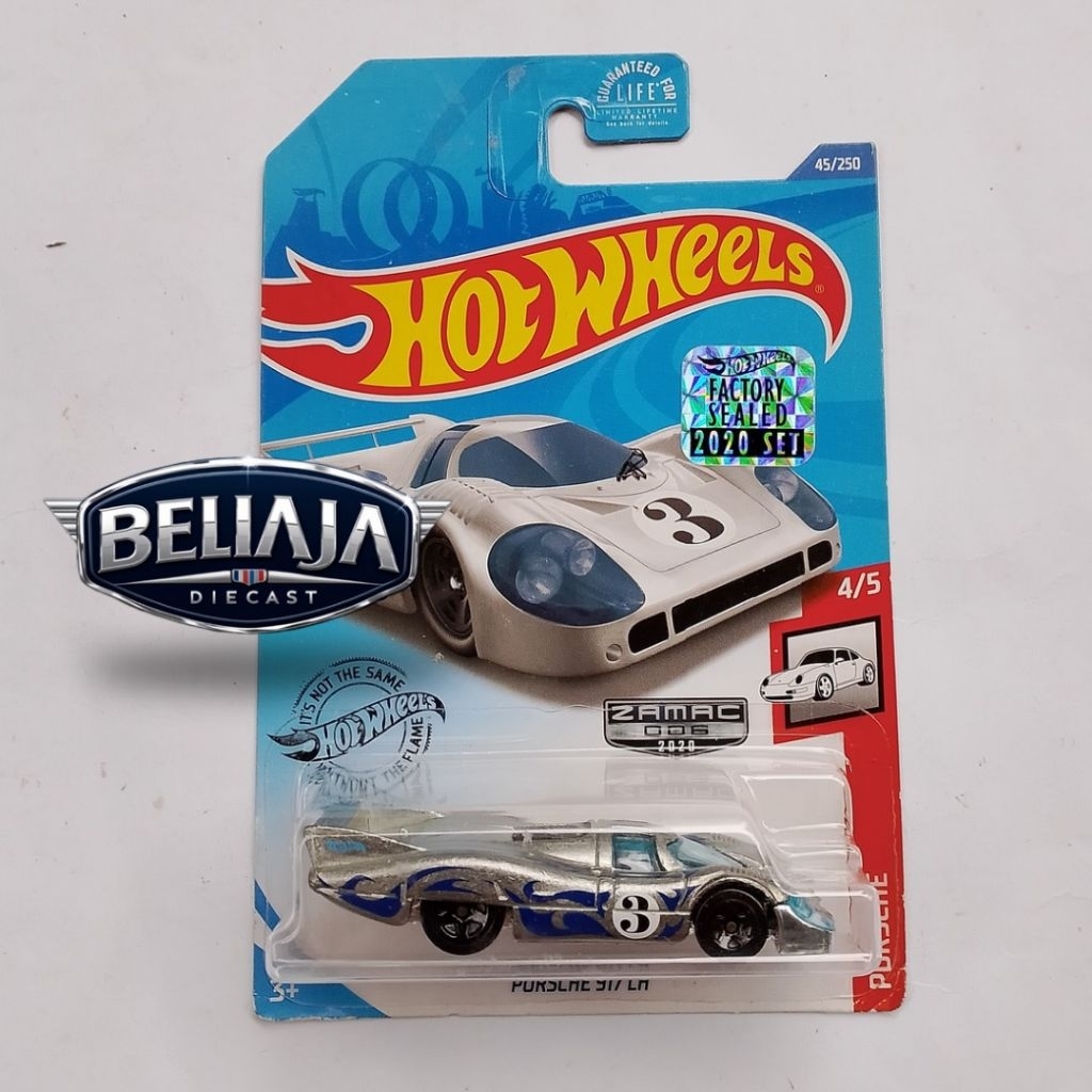 HOT WHEELS PORSCHE 917 LH ZAMAC