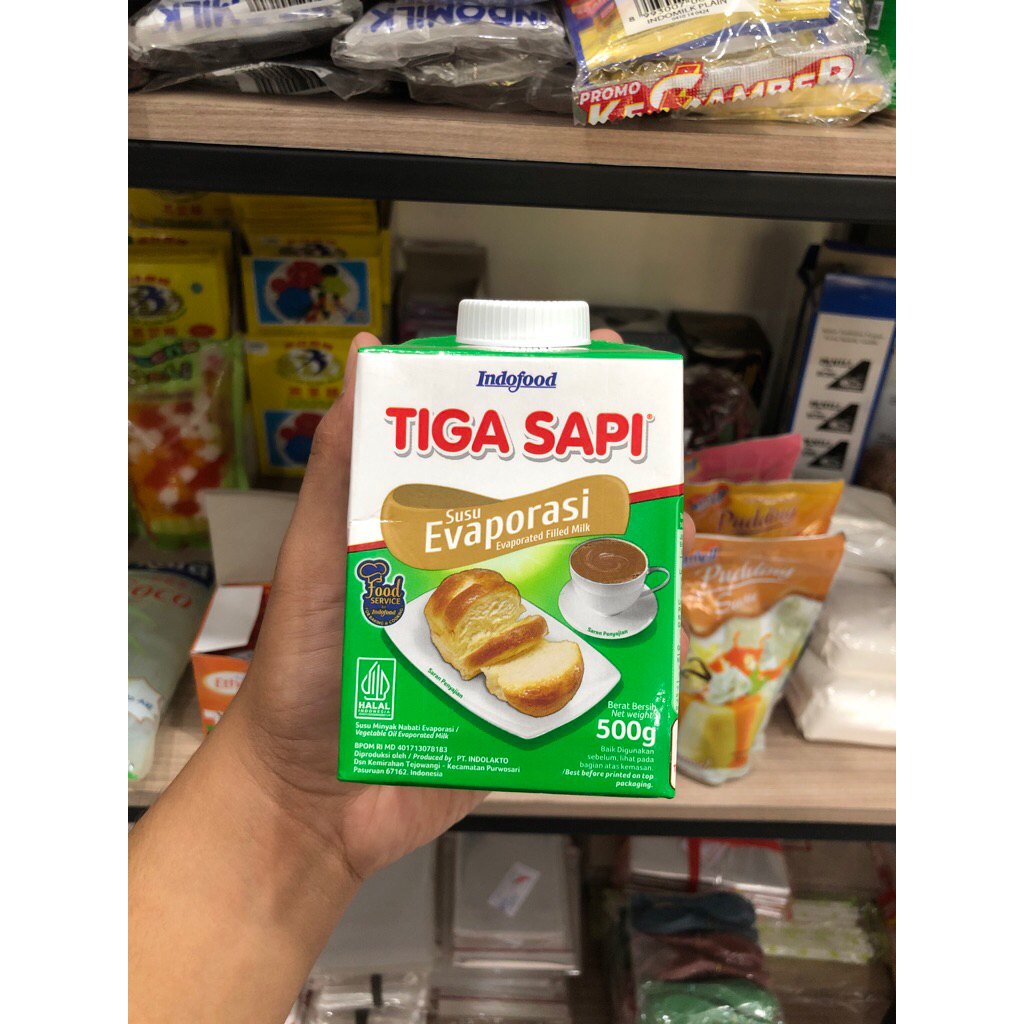 

Tiga sapi evaporasi 500gr