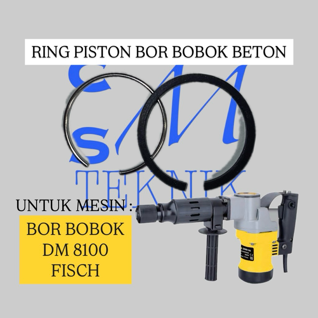 RING SEHER BOR BOBOK BETON FISCH DM8100 RING PISTON DEMOLITION HAMMER DM8100 FISCH