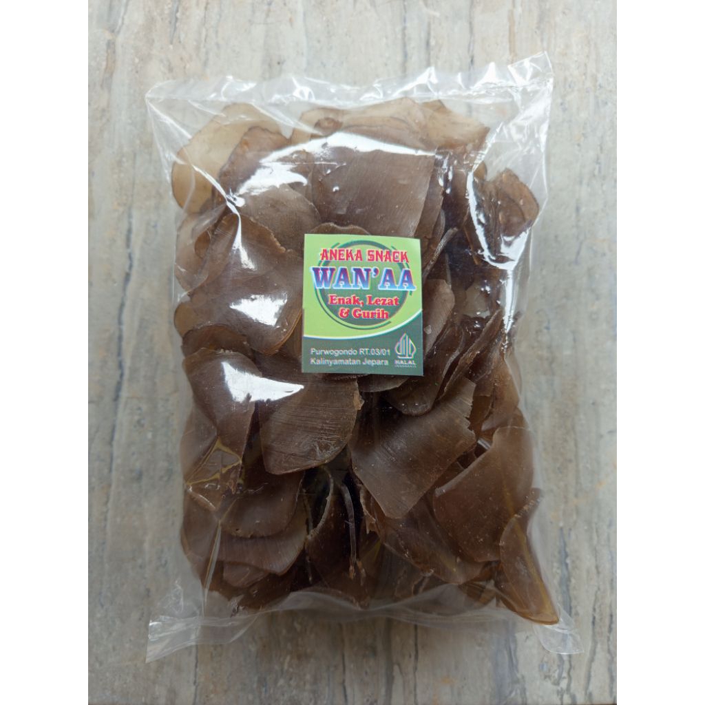 

[500 gram] Kerupuk Terasi Mentah "WAN'AA" - siap digoreng, gurih & renyah