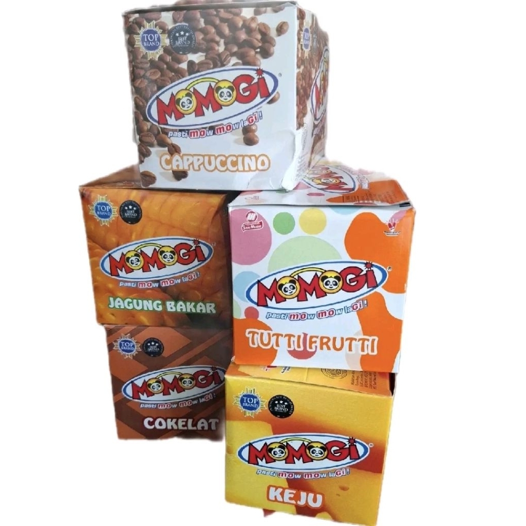 

MOMOGI STICK SNACK VARIASI RASA JAGUNG BAKAR | KEJU | COKLAT | TUTY FRUTY CAPPUCINO 1 PACK ISI 20 PCS