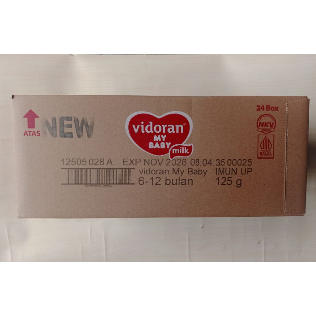 VIDORAN 6-12 125gram 1 KARTON