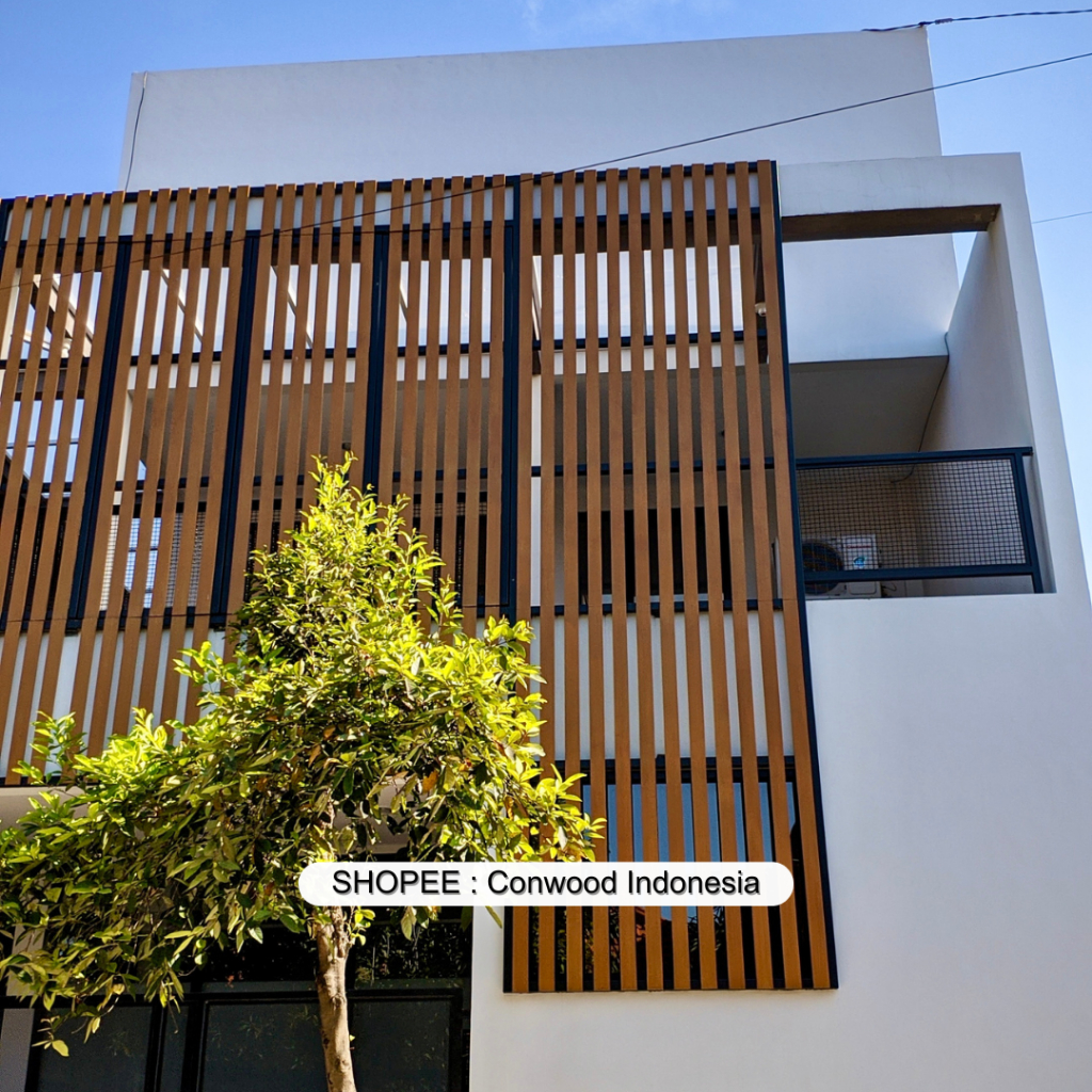 Conwood Sunshade / Panel Kayu Dekoratif