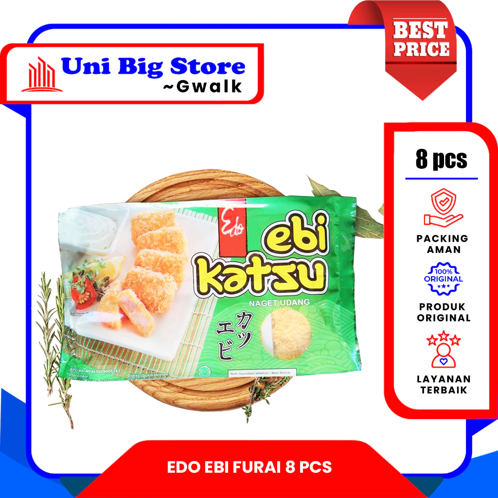 

EDO EBI KATSU NAGET NUGGET UDANG - 200 gr